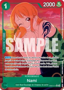 Nami EB02-017 P1 Anime 25th Collection