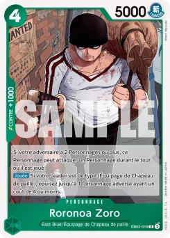 Roronoa Zoro EB02-019 Anime 25th Collection