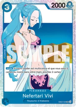 Nefertari Vivi EB02-026 Anime 25th Collection