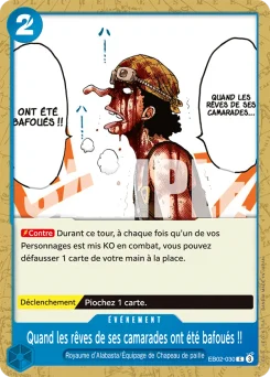 Quand les rêves de ses camarades ont été bafoués !! EB02-030 Anime 25th Collection