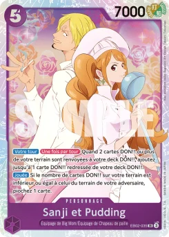 Sanji et Pudding EB02-035 Anime 25th Collection