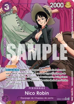 Nico Robin EB02-036 P1 Anime 25th Collection