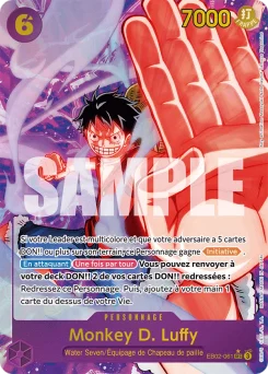 Monkey D. Luffy EB02-061 P1 Anime 25th Collection