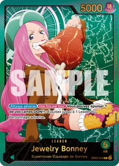 Jewelry Bonney OP07-019 P1 Anime 25th Collection