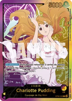 Charlotte Pudding OP08-058 P1 Anime 25th Collection
