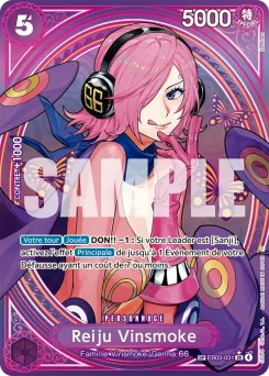 Reiju Vinsmoke EB03-031 P2 One Piece Heroines Edition