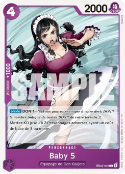 Baby 5 EB03-036 One Piece Heroines Edition