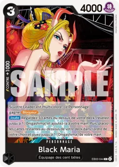 Black Maria EB03-044 One Piece Heroines Edition
