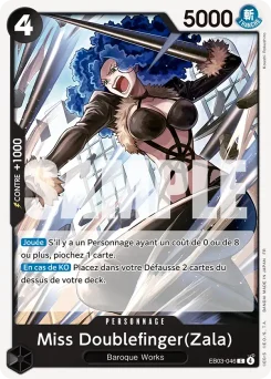 Miss Doublefinger(Zala) EB03-046 One Piece Heroines Edition