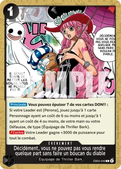 Décidément, vous ne pouvez pas vous rendre quelque part sans faire un boucan du diable EB03-049 One Piece Heroines Edition