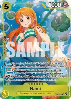 Nami EB03-053 P1 One Piece Heroines Edition