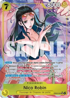 Nico Robin EB03-055 P1 One Piece Heroines Edition