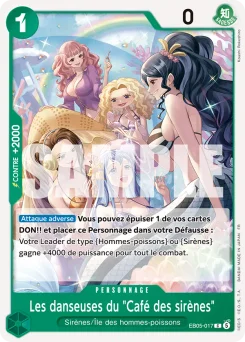 Les danseuses du "Café des sirènes" EB05-017 One Piece Heroines Edition vol.2