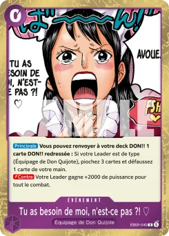 Tu as besoin de moi, n'est-ce pas ?! ♡ EB05-040 One Piece Heroines Edition vol.2