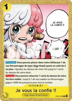 Je vous la confie !! EB05-060 One Piece Heroines Edition vol.2
