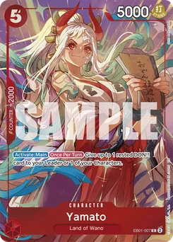 Yamato EB01-007 P1 Other Product Card