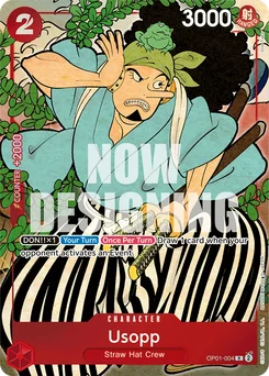 Usopp OP01-004 P1 Other Product Card