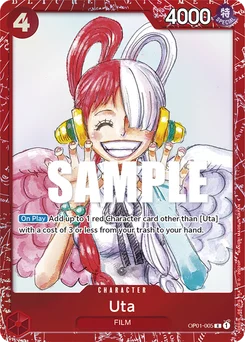 Uta OP01-005 P1 Other Product Card
