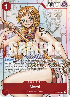 Nami OP01-016 P2 Other Product Card