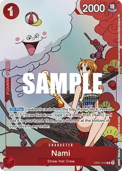 Nami OP01-016 P5 Other Product Card