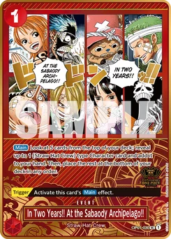 In Two Years!! At the Sabaody Archipelago!! OP01-030 P1 Other Product Card