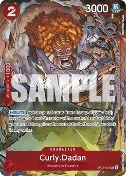 Curly.Dadan OP02-005 P2 Other Product Card