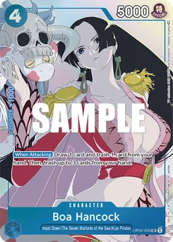 Boa Hancock OP02-059 P2 Other Product Card