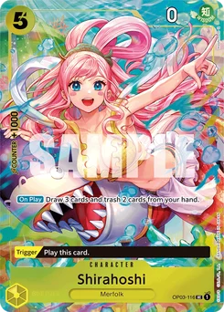 Shirahoshi OP03-116 P7 Other Product Card