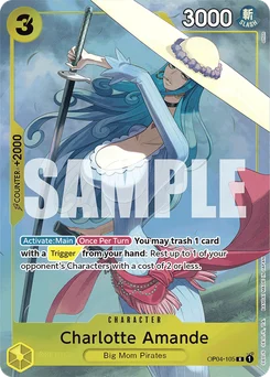 Charlotte Amande OP04-105 P1 Other Product Card