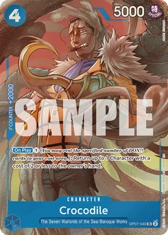 Crocodile OP07-040 P4 Other Product Card
