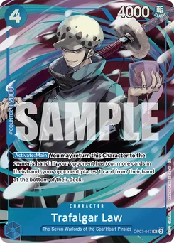 Trafalgar Law OP07-047 P5 Other Product Card
