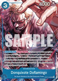 Donquixote Doflamingo OP07-048 P1 Other Product Card