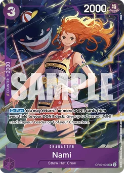 Nami OP09-070 P1 Other Product Card