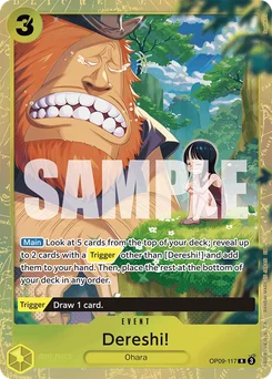 Dereshi! OP09-117 P1 Other Product Card