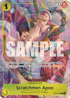 Scratchmen Apoo OP10-108 P2 Other Product Card