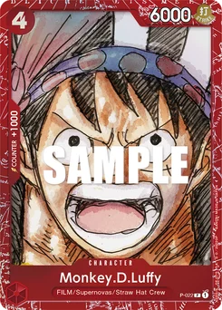 Monkey.D.Luffy P-022 P1 Other Product Card