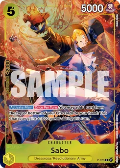 Sabo P-073 P1 Other Product Card