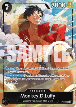 Monkey.D.Luffy P-075 P1 Other Product Card