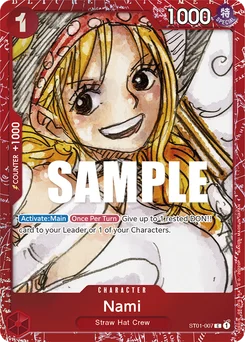 Nami ST01-007 P1 Other Product Card