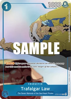 Trafalgar Law ST03-008 P1 Other Product Card
