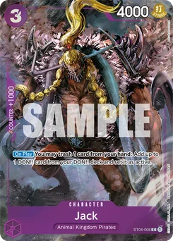 Jack ST04-008 P2 Other Product Card