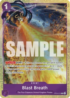 Blast Breath ST04-016 P4 Other Product Card