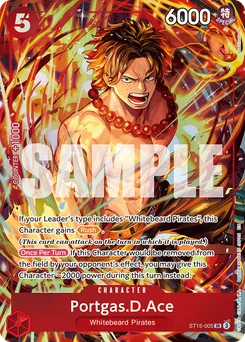 Portgas.D.Ace ST15-005 P3 Other Product Card