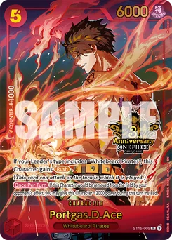 Portgas.D.Ace ST15-005 P4 Other Product Card