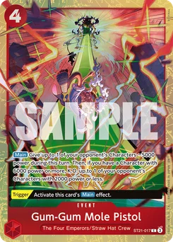 Gum-Gum Mole Pistol ST21-017 P1 Other Product Card