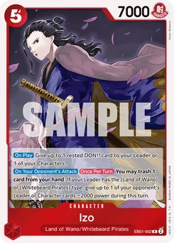 Izo EB01-002 Memorial Collection