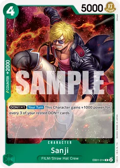 Sanji EB01-014 Memorial Collection