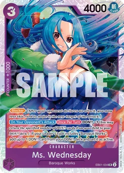 Ms. Wednesday EB01-034 Memorial Collection