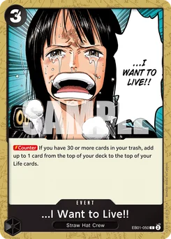 ...I Want to Live!! EB01-050 Memorial Collection