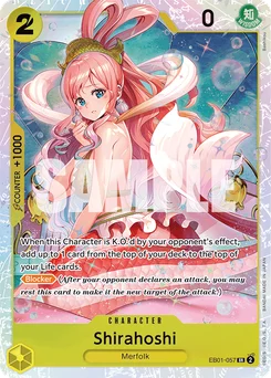 Shirahoshi EB01-057 Memorial Collection